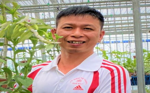 Hòa Bình: Nghệ nhân Nguyễn Phương Hồng, Chủ vườn Vườn lan Lê Sơn